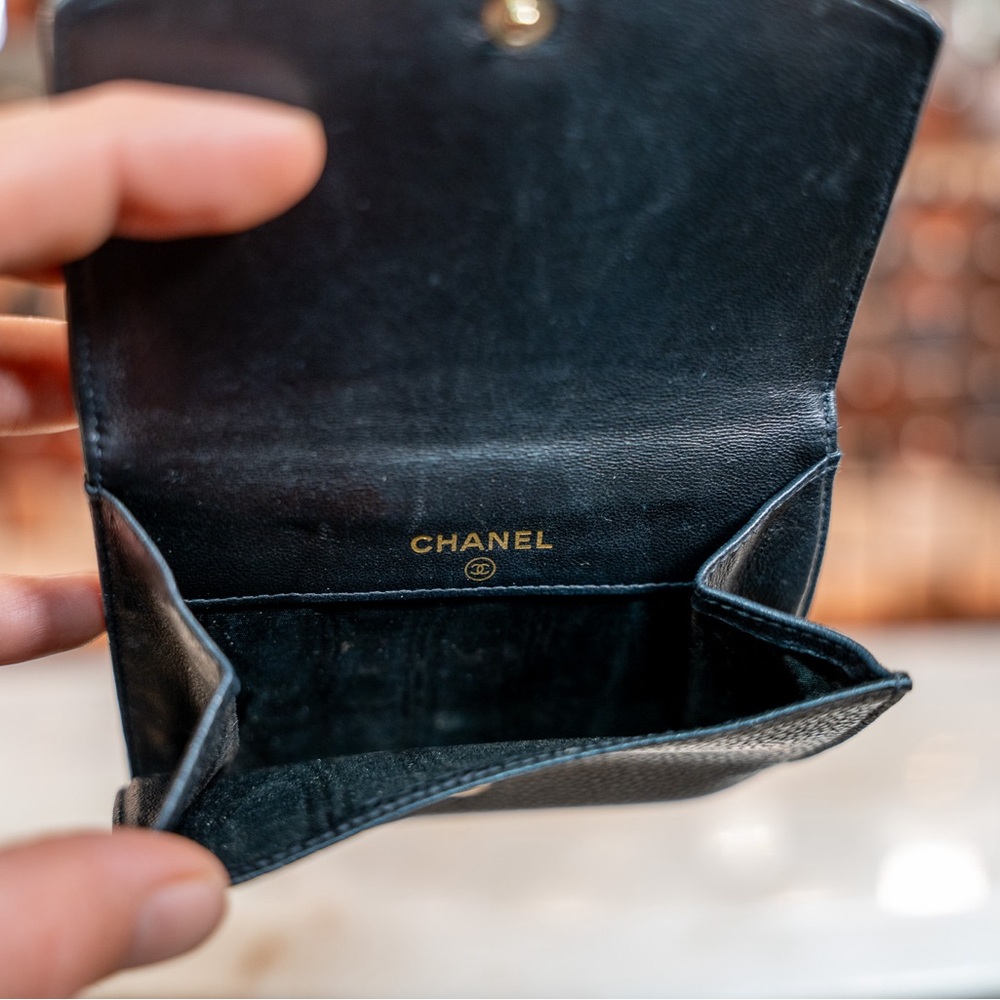 CHANEL Wallet Bi fold wallet Black
Leather Caviar skin 8377258 - Picture 14 of 16